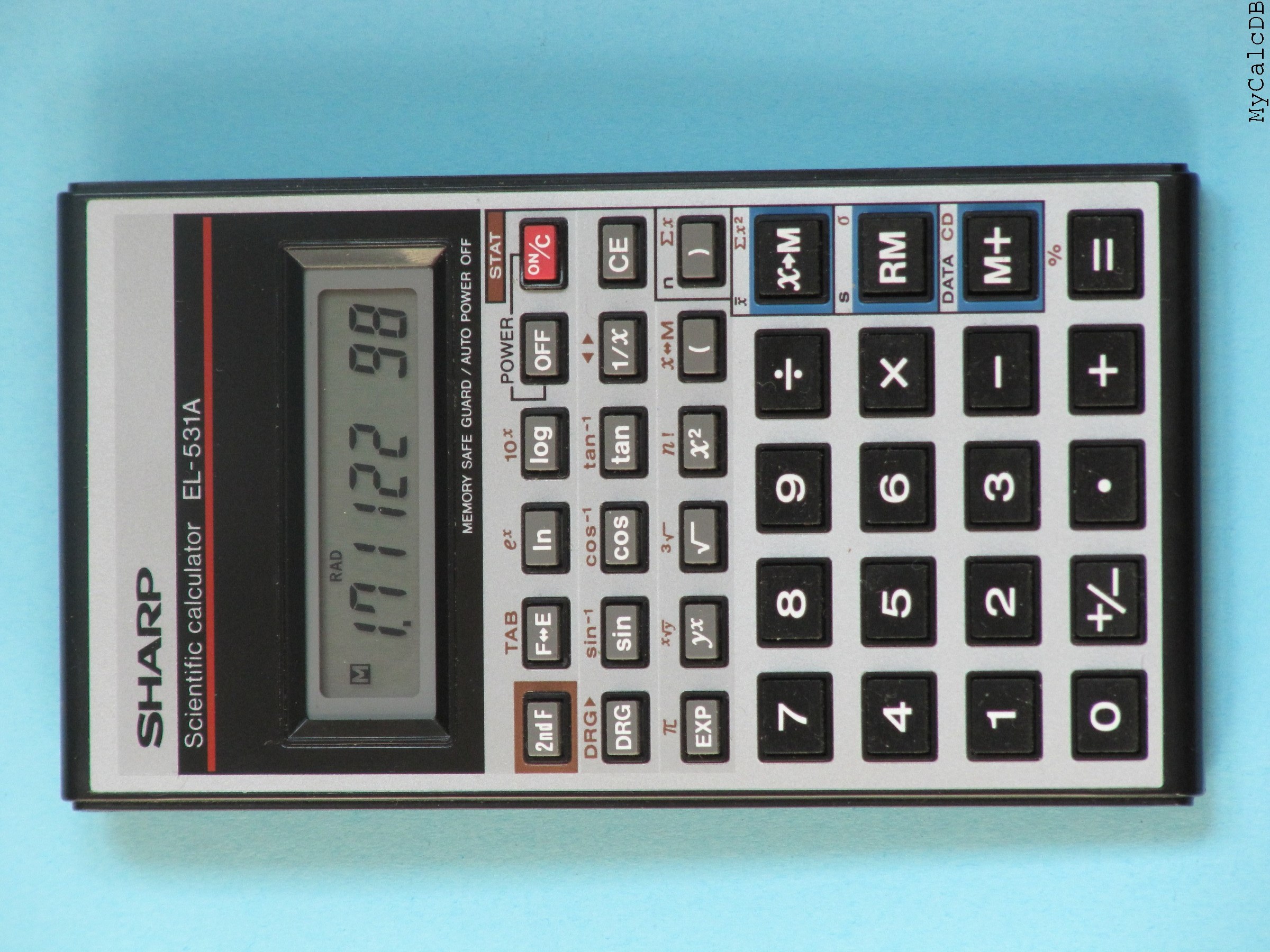 Sharp EL531A Scientific calculator IT History Society